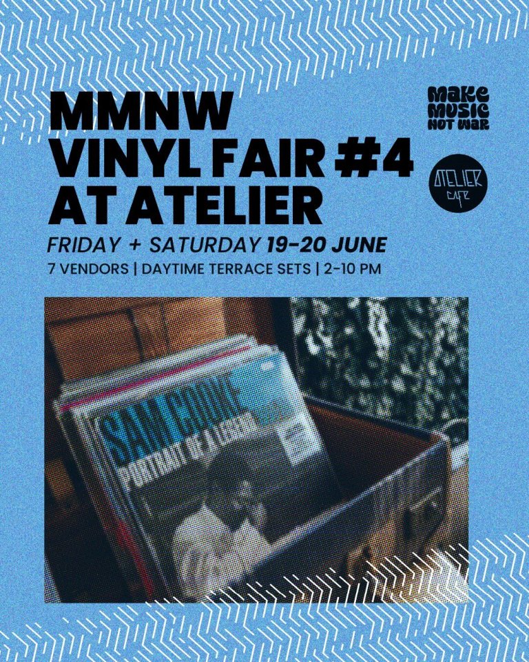 Afiș MMNW Vinyl Fair #4 la Atelier